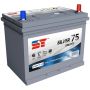 Автомобильный аккумулятор Support Technology Standard STEXA753R 75А/ч-12V ст EN770 обратная 260x175x225