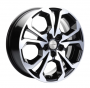 Легковой диск Khomen Wheels KHW1711 6,5x17 5x108 ET33 60,1 Black-FP