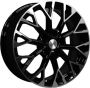 Легковой диск Khomen Wheels KHW1718 7x17 5x110 ET45 67,1 Black-FP